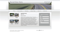 Desktop Screenshot of bennettmotorwerks.com